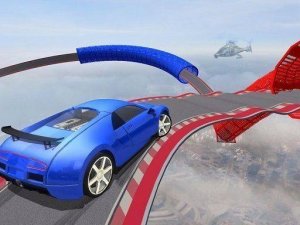 Mega Ramp Stunt Cars Online Game
