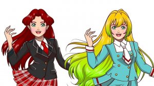 Late for School Dress Up Game - Anime School Uniform Fashion
