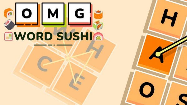 OMG Word Sushi: Sushi Word Puzzle Game