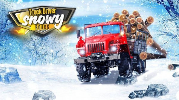 Truck Driver: Snowy Roads - Offroad Driving Game