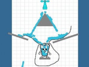Happy Fun Glass Draw Lines Puzzle Game