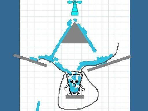 Happy Fun Glass Draw Lines Puzzle Game