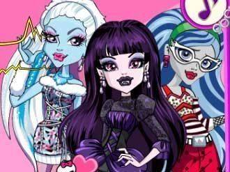 Will You Be My Monstertine? Monster High Dress Up Game