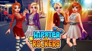Hipsters vs Rockers Fashion Game