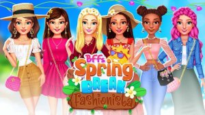 Bffs Spring Break Fashionista: Dress Up Game