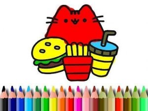 BTS Cute Cats Coloring Online Game