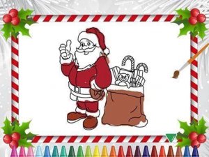 Christmas Coloring Book Online Game
