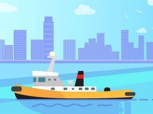 Big Boats Coloring Online Game