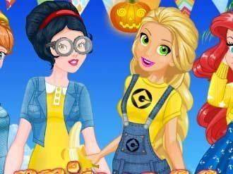 Princess or Minion Dress Up Online Game