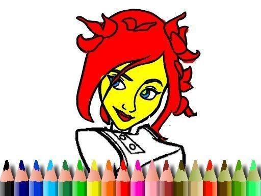 BTS Cute Girl Coloring Online Game