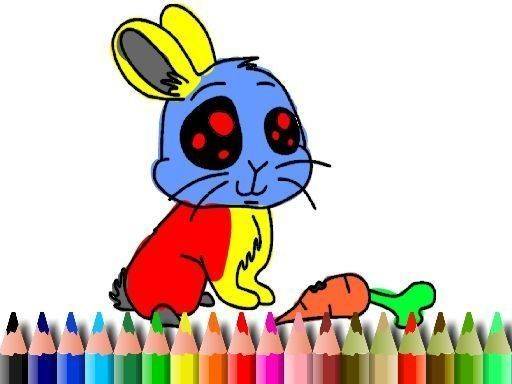 BTS Rabbit Coloring Book Online Game