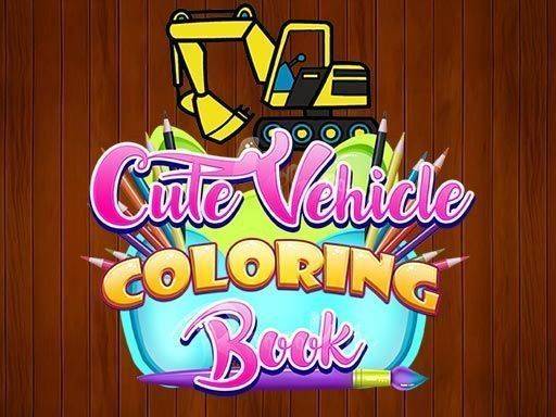 Cute Vehicle Coloring Book Online Game