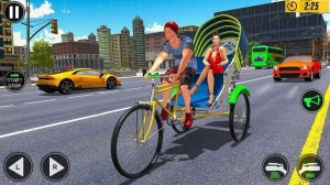 Bicycle Tuk Tuk Auto Rickshaw Free Driving Game Online