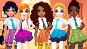 Princesses BFF Rush to School Online Game