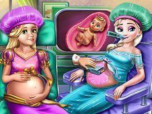 Royal BFFs Pregnant Check up Online Game