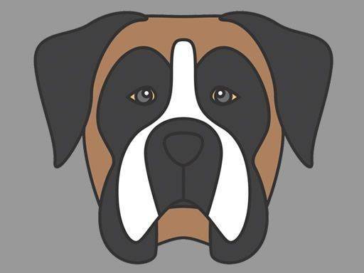 Doggy Face Coloring Online Game