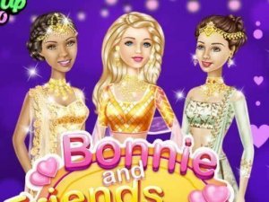 Bonnie and Friends Bollywood Makeover Game