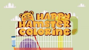 Happy Hamster Coloring Online Game