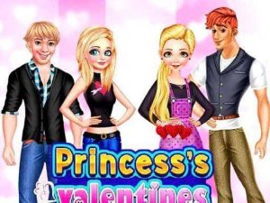 Princess Valentines Day Party Online Game