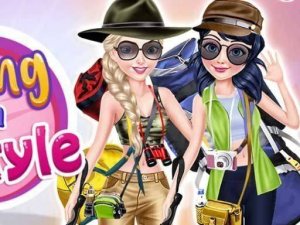 Hiking in Style Fashion Game