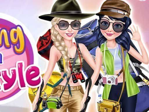Hiking in Style Fashion Game
