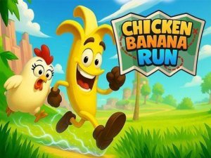 Chicken Banana Run - Free Runner Adventure Game