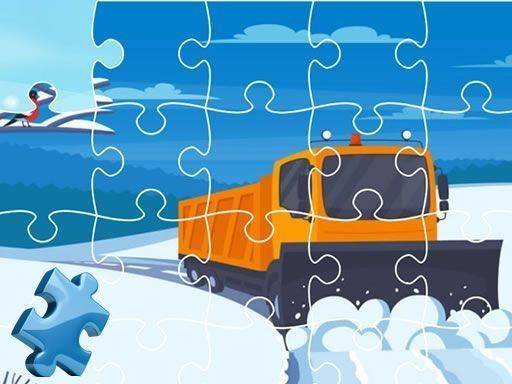 Winter Trucks Jigsaw Puzzle Game