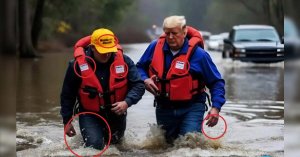 AI-Generated Trump Flood Image Spreads Online Amid Hurricane Helene Misinformation